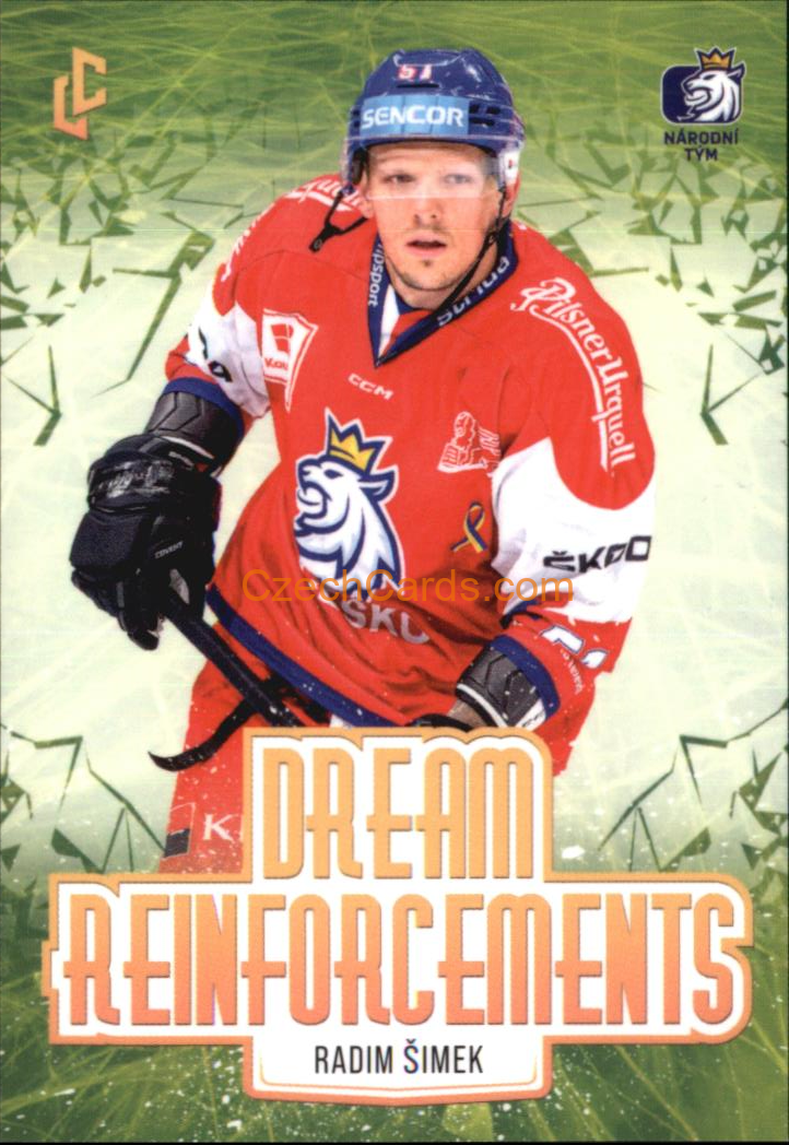 Radim Šimek 2024 Legendary Cards Road to Prague #DR-21