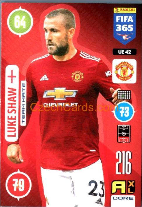 Luke Shaw 2021 FIFA 365 Adrenalyn #UE42