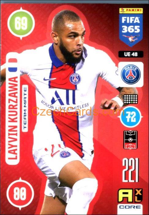 Layvin Kurzawa 2021 FIFA 365 Adrenalyn #UE48