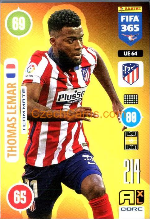 Thomas Lemar 2021 FIFA 365 Adrenalyn #UE64