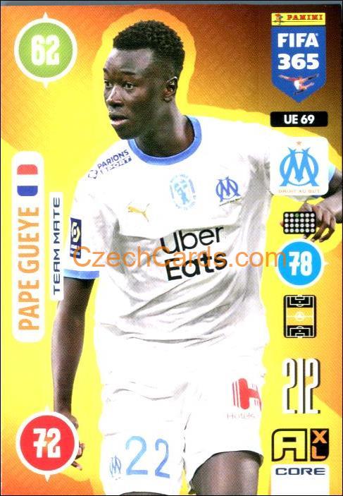 Pape Gueye 2021 FIFA 365 Adrenalyn #UE69