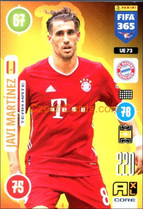 Javi Martínez 2021 FIFA 365 Adrenalyn #UE73