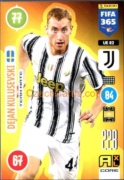 Dejan Kulusevski 2021 FIFA 365 Adrenalyn #UE82