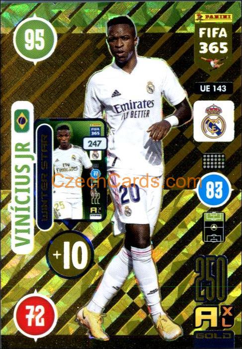 Vinícius Jr 2021 FIFA 365 Adrenalyn Winter Star #UE143