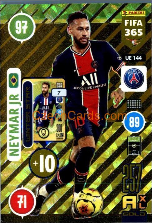 Neymar Jr 2021 FIFA 365 Adrenalyn Winter Star #UE144
