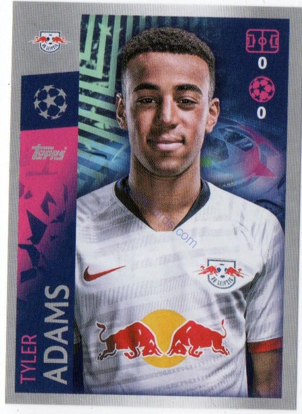 Tyler Adams 2019/20 Topps sticker #242