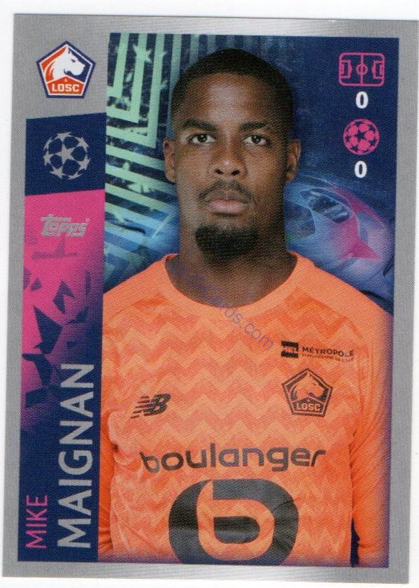 Mike Maignan 2019/20 Topps sticker #254