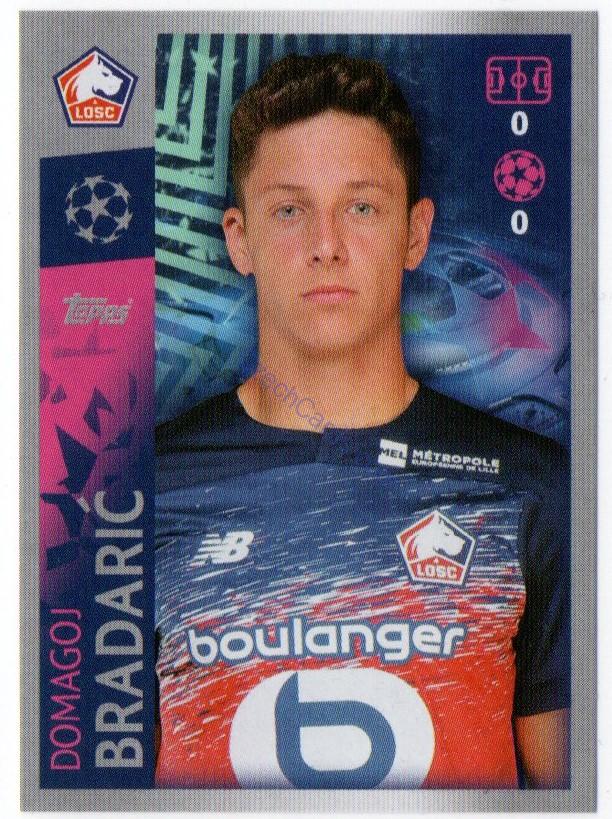 Domagoj Bradarić 2019/20 Topps sticker #259