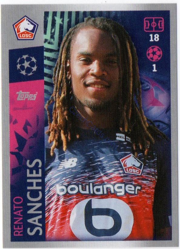 Renato Sanches 2019/20 Topps sticker #260