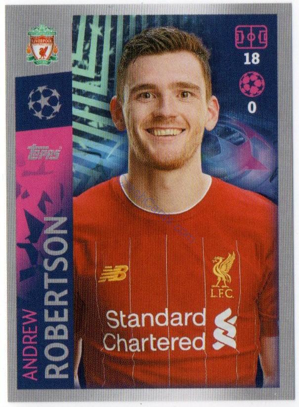 Andrew Robertson 2019/20 Topps sticker #274