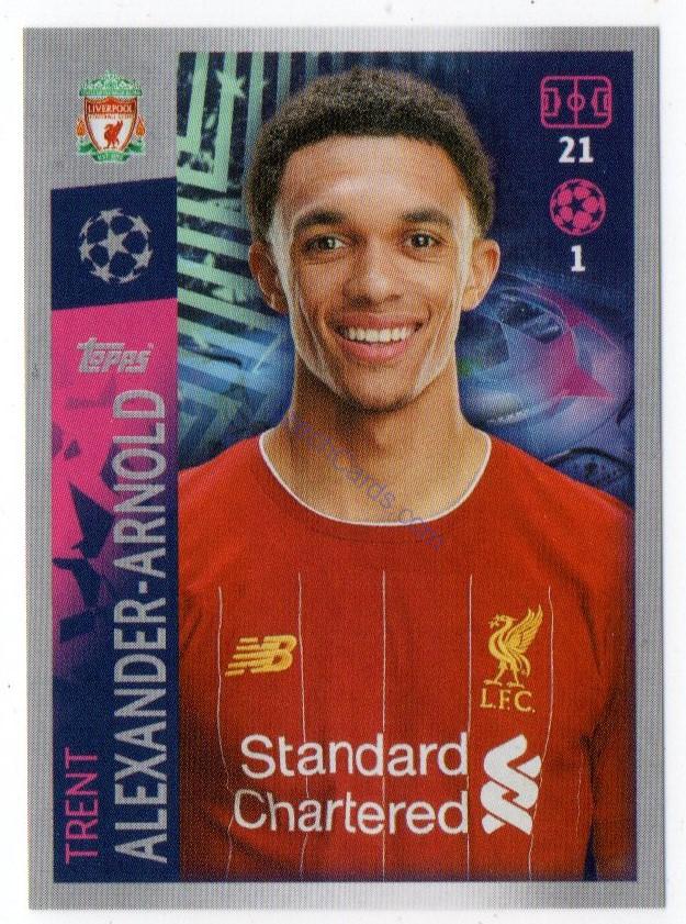 Trent Alexander-Arnold 2019/20 Topps sticker #277