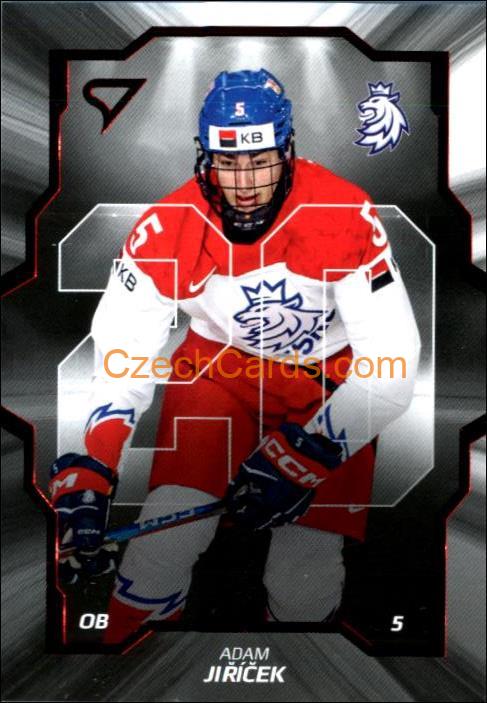 Adam Jiříček 2024 Sportzoo Hokejové Česko Team 20 #CD-09