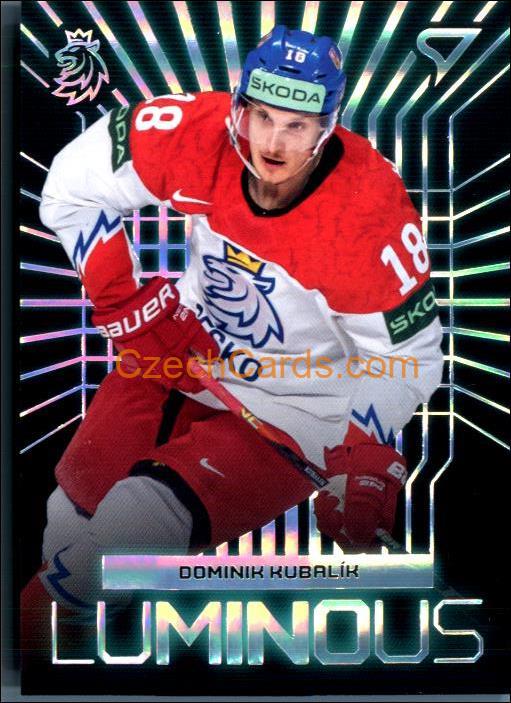 Dominik Kubalík 2024 Sportzoo Hokejové Česko Luminous #LS-21