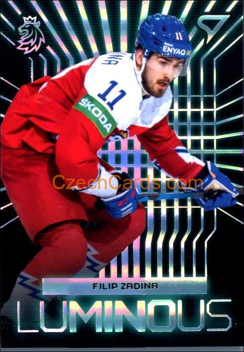 Filip Zadina 2024 Sportzoo Hokejové Česko Luminous #LS-27