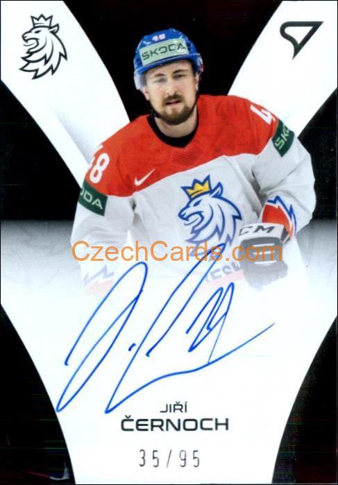 Jiří Černoch 2024 Sportzoo Hokejové Česko Signed Stars xx/95 #SS-JC