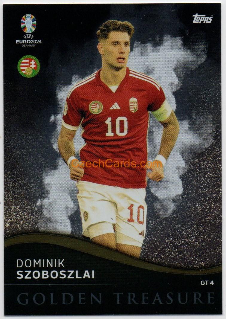 Dominik Szoboszlai 2024 EURO Match Attax Golden Treasure #GT4