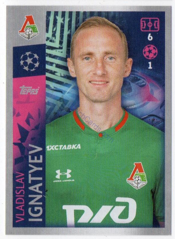 Vladislav Ignatyev 2019/20 Topps sticker #297