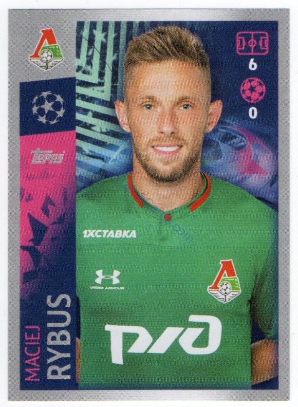 Maciej Rybus 2019/20 Topps sticker #299