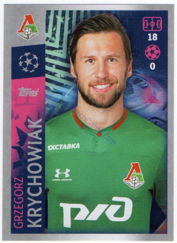 Grzegorz Krychowiak 2019/20 Topps sticker #300