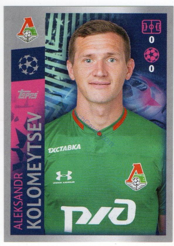 Aleksandr Kolomeytsev 2019/20 Topps sticker #302