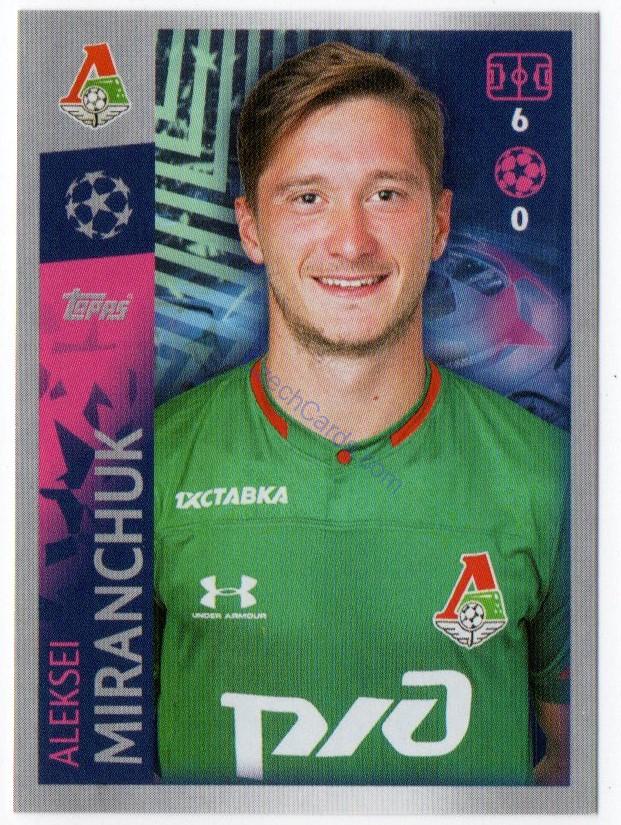 Aleksei Miranchuk 2019/20 Topps sticker #304