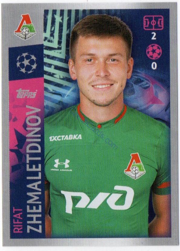 Rifat Zhemaletdinov 2019/20 Topps sticker #305