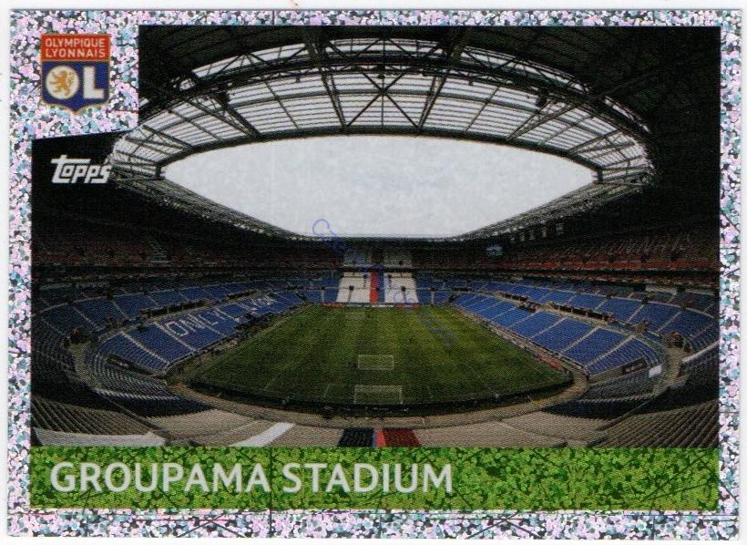 Groupama Stadium 2019/20 Topps sticker #309