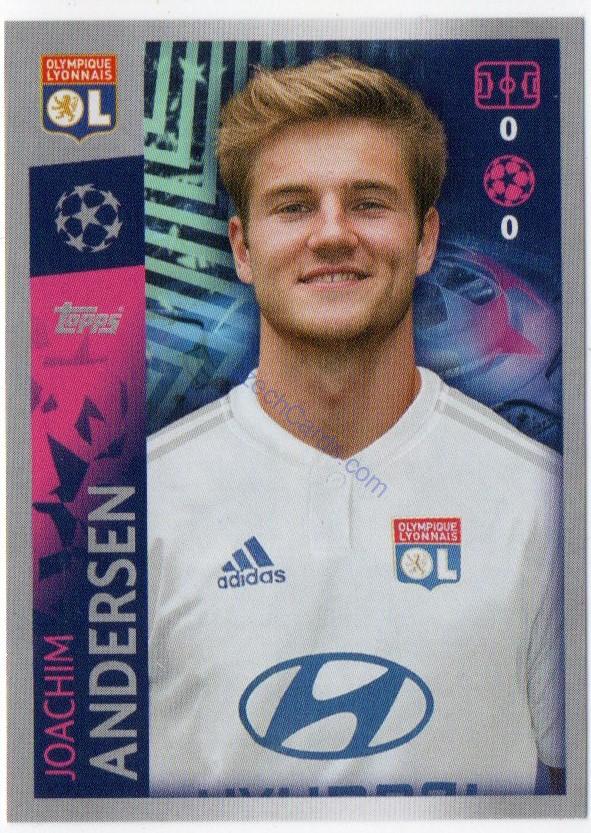 Joachim Andersen 2019/20 Topps sticker #313