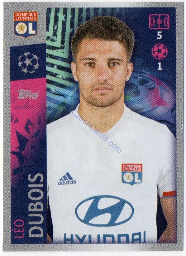 Leo Dubois 2019/20 Topps sticker #314