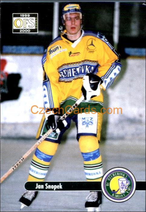 Jan Snopek OFS 1999/00 #144