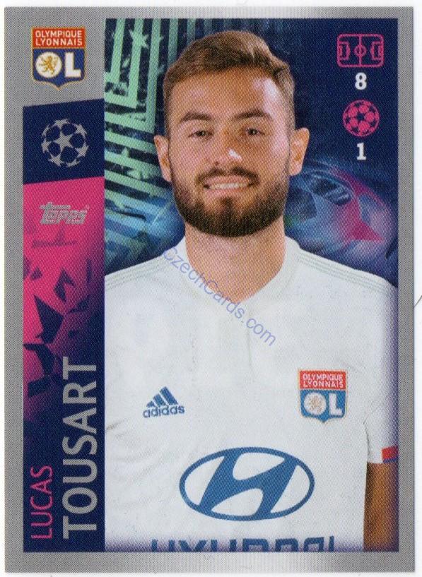 Lucas Tousart 2019/20 Topps sticker #319