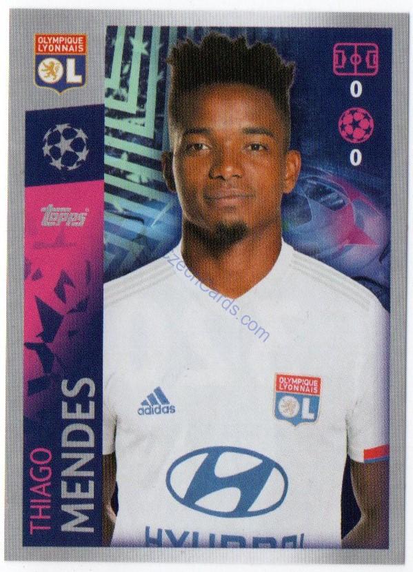 Thiago Mendes 2019/20 Topps sticker #320
