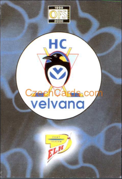 HC Velvana Kladno znak OFS 1999/00 