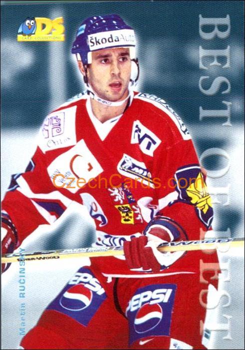 Martin Ručinský DS 2001/02 hokejová kartička Best Of Best #BB7