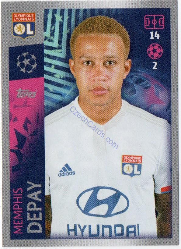 Memphis Depay 2019/20 Topps sticker #326