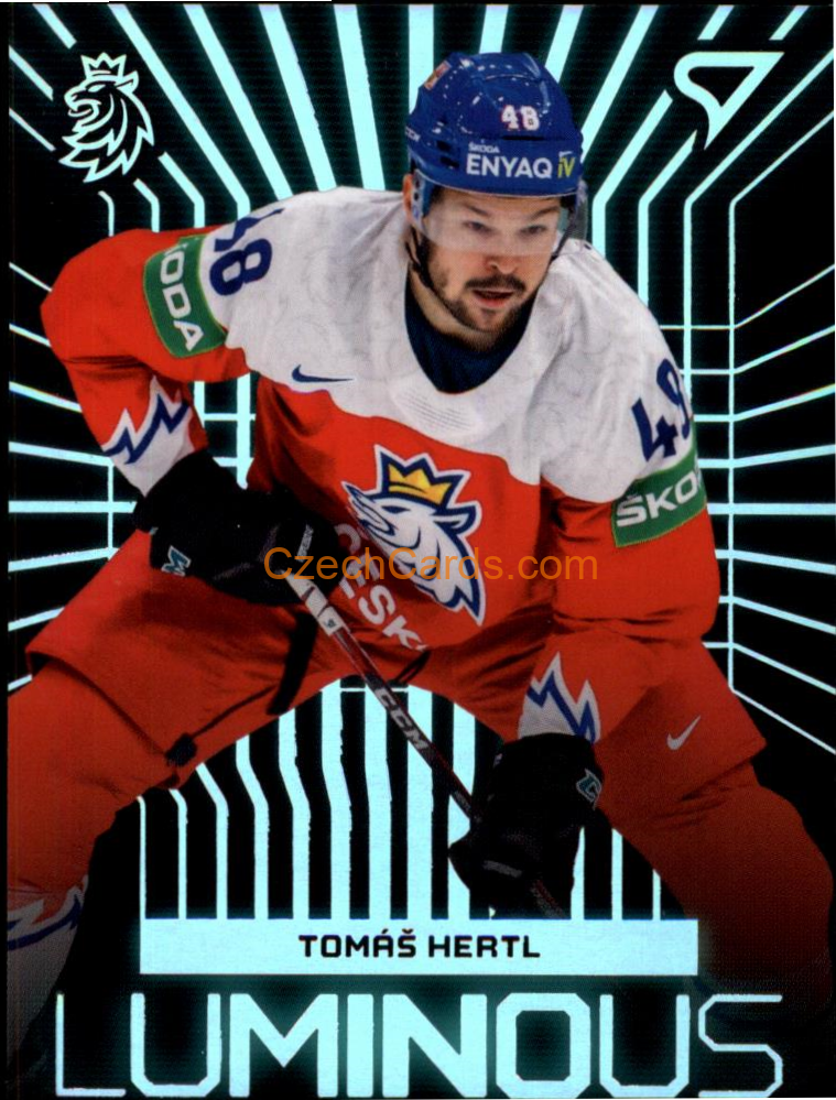 Tomáš Hertl 2024 Sportzoo Hokejové Česko Luminous #LS-15