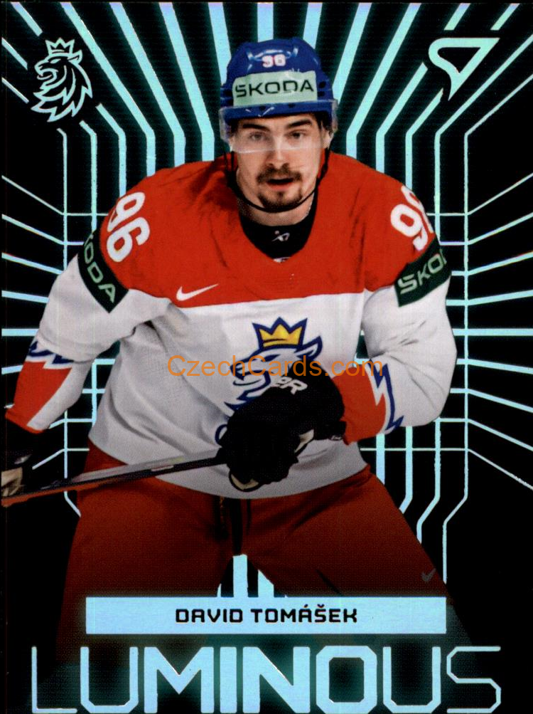 David Tomášek 2024 Sportzoo Hokejové Česko Luminous #LS-26