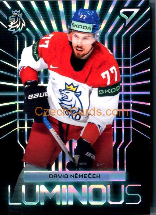 David Němeček 2024 Sportzoo Hokejové Česko Luminous #LS-12