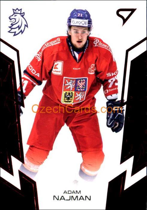 Adam Najman 2024 Sportzoo Hokejové Česko Red #48