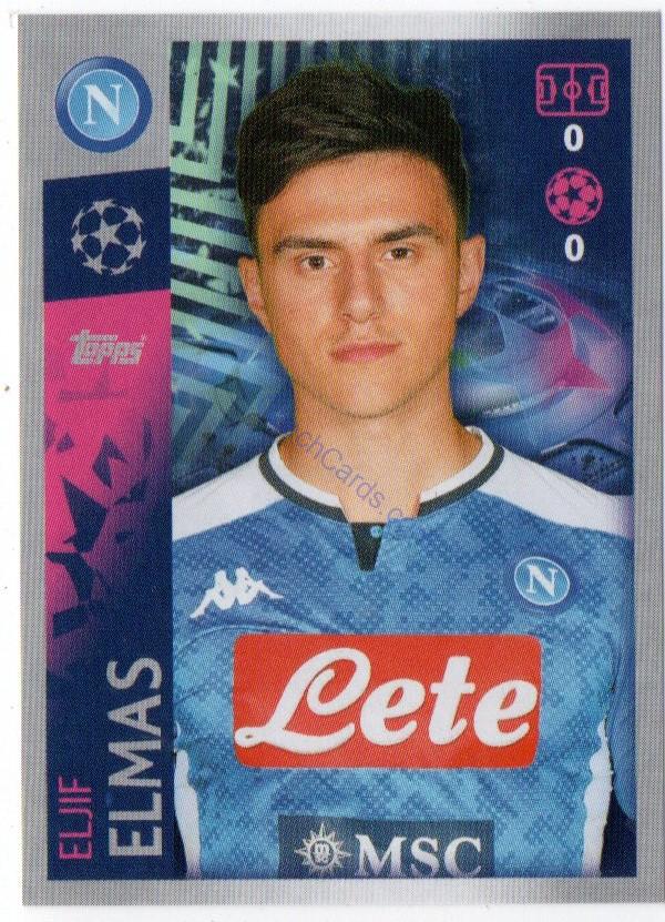 Eljif Elmas 2019/20 Topps sticker #356