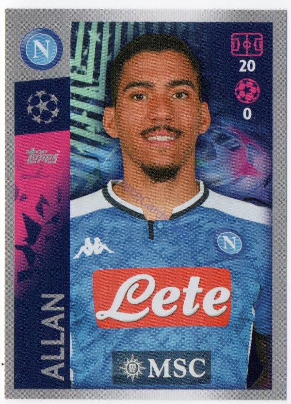 Allan 2019/20 Topps sticker #358