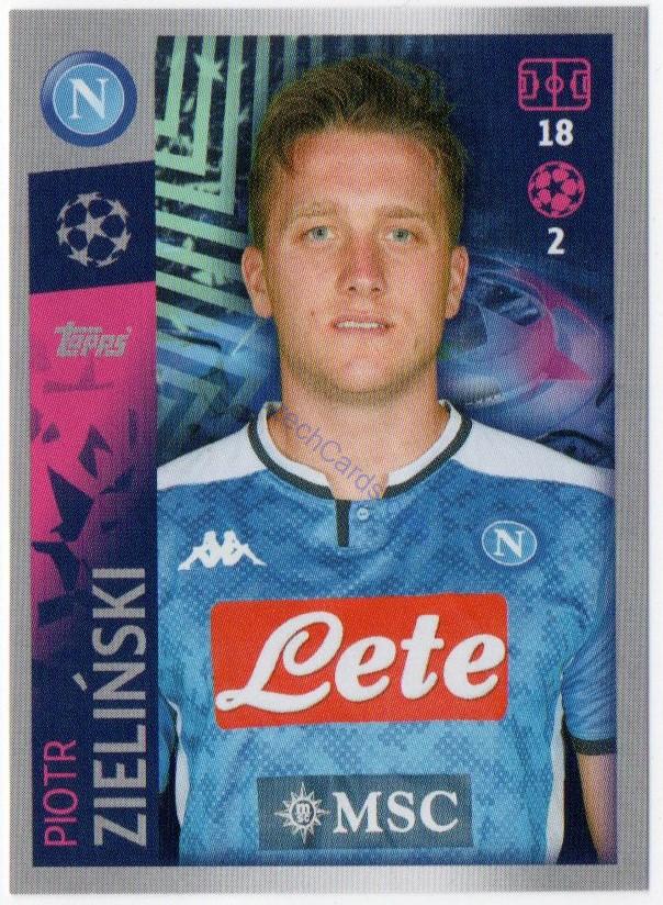 Piotr Zielinski 2019/20 Topps sticker #359