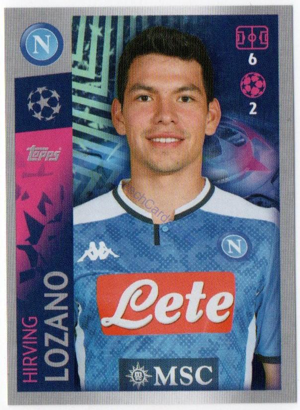 Hirving Lozano 2019/20 Topps sticker #361