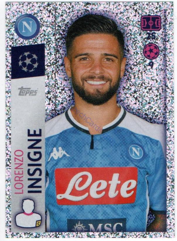Lorenzo Insigne 2019/20 Topps sticker #362