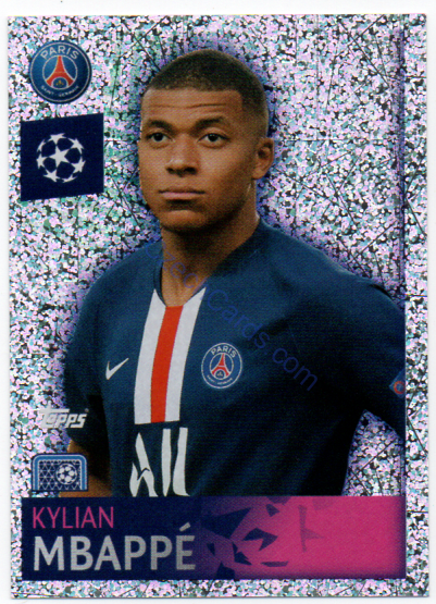 Kylian Mbappé 2019/20 Topps sticker #367