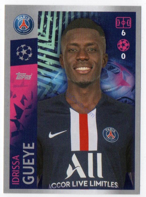 Idrissa Gueye 2019/20 Topps sticker #375
