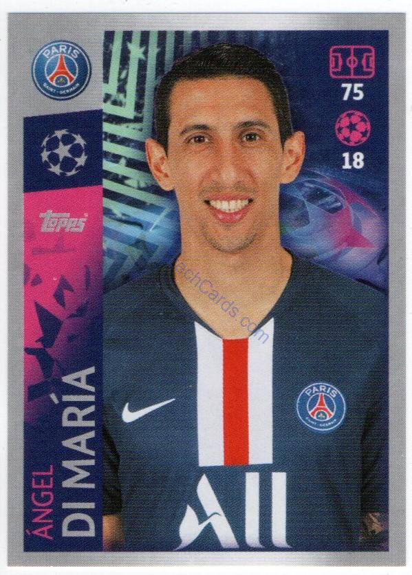 Ángel Di María 2019/20 Topps sticker #378