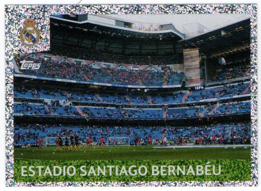 Estadio Santiago Bernabéu 2019/20 Topps sticker #385