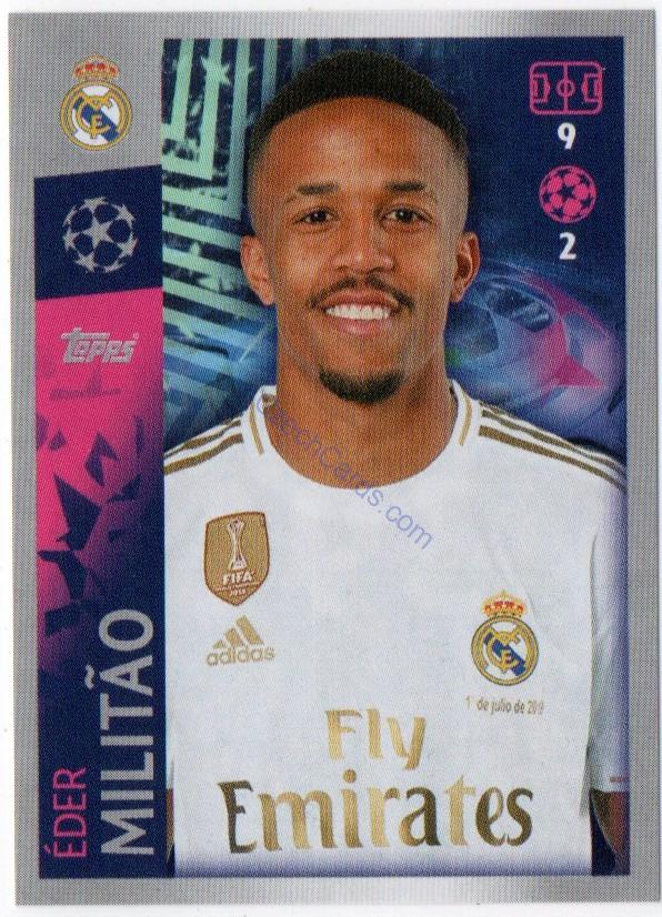 Éder Militão 2019/20 Topps sticker #391