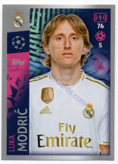Luka Modrić 2019/20 Topps sticker #396